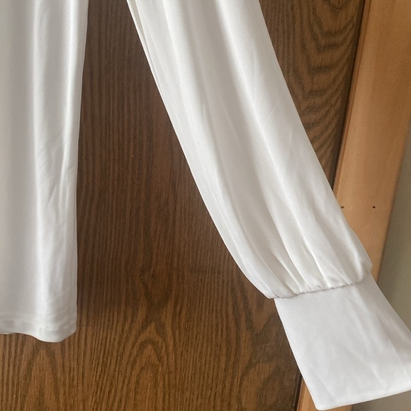 NWT Ann Taylor Size L LS peep hole on front top - Picture 8 of 9